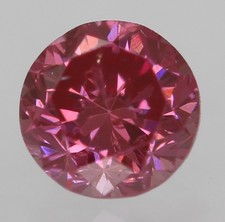 0,11 Carat Vif Rose VS2 Rond