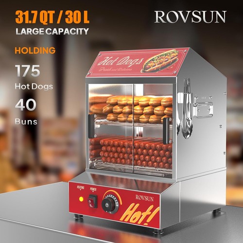 Commercial hot dog steamer - commercial,