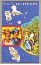 MIKIBP15-045- LES GUADELOUPE ANTILLES COLONIES FRANCAISES EDITION LION NOIR