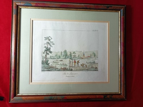 Gravure originale eau - gravure,