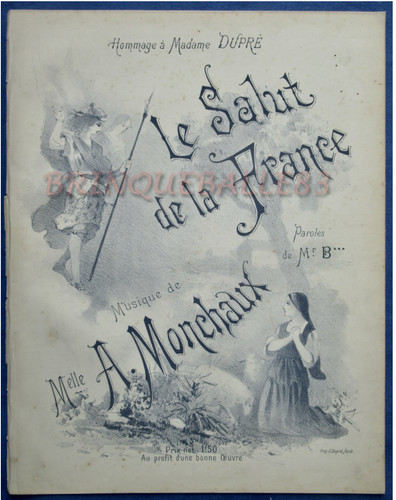 Pl95 jeanne arc partition le - jeanne,