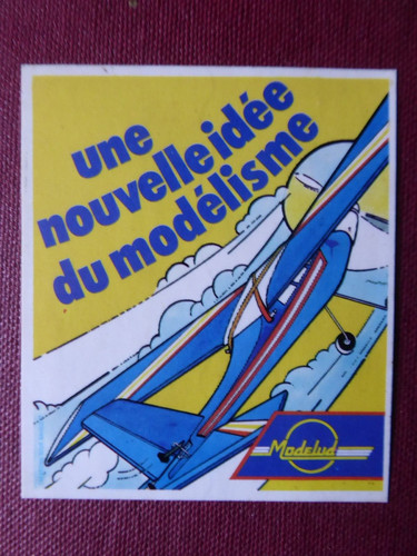Autocollant sticker modelisme - sticker,