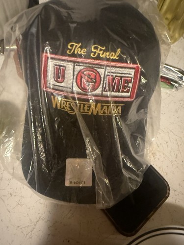 John cena wrestlemania hat - cena,