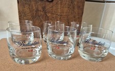 Lot de 6 verres "Ballantine's"