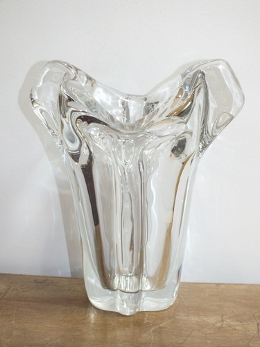 Grand lourd vase en - +,