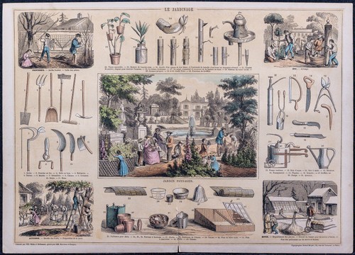 1880 jardinage - jardinage,