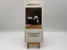 Minolta XE-1 Brochure Magazine