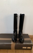 Bottes Louis Vuitton Noir Cuir Glacé
