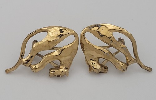 Boucles oreilles panthère - d'oreilles,