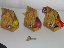 3 OISEAUX jouets tollé