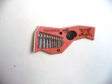 magnet carte de l'europe le gaulois 1995 aimant : 83 valladolid