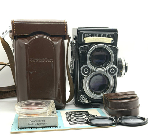 Near mint rolleiflex white - rolleiflex,