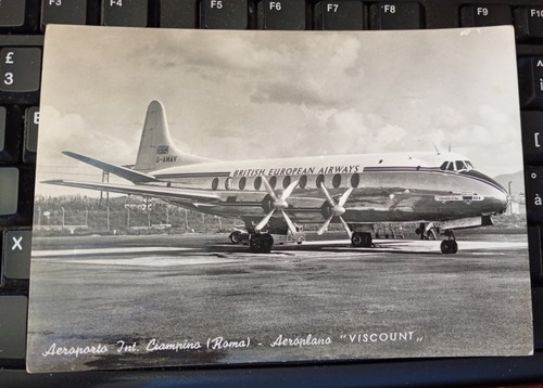 Postcard ciampino airport - postcard, rome