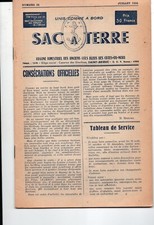 Revue Sac à Terre -Col Bleu-