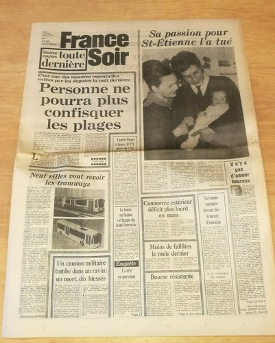 Journal france soir avril - journal,