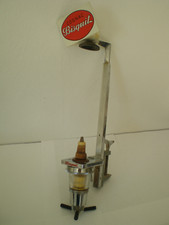 Ancien support bouteille cognac BISCUIT bistrot Ile d'oléron sympa déco doseur