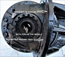 Rapport différentiel arrière
