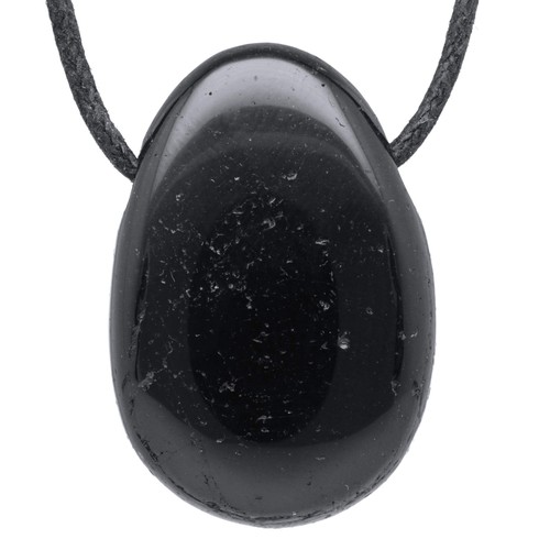 Pendentif goutte tourmaline - pendentif,