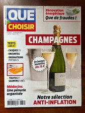 Magazine Que Choisir n°630 du 12/2023; Sélection de Champagne/ Médecins pénurie