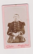 Photo CDV militaria soldat