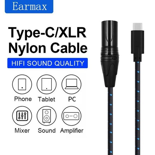 Type 3pin xlr - xlr, nylon