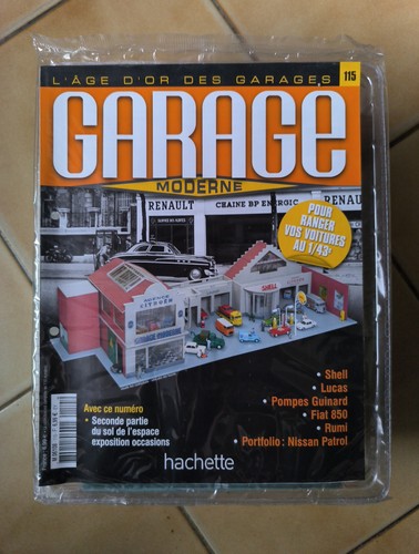 Diorama garage moderne numéro - diorama,