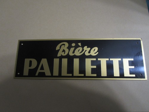 Petite tole publicitaire pour - petite,