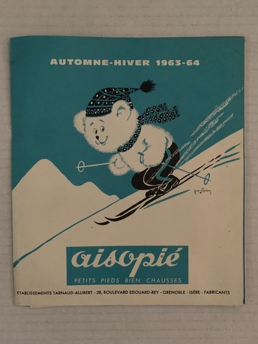 Ancien depliant aisopie - depliant,