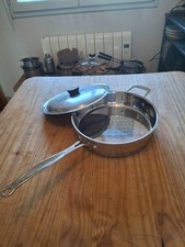 Sauteuse en inox 26cm +
