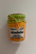 FEVE  pot confiture mirabelle "les confitures, gourmandise de mamie 2006  (875)