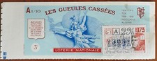 Billet de loterie nationale
