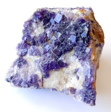 FLUORINE / FLUORITE Violette ( 145,7 g) - Berbès, Asturie - ESPAGNE