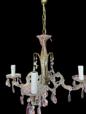 Ancien lustre suspension en