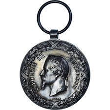 France, Napoléon III, Expédition du Méxique, History, Médaille, 1862-1863
