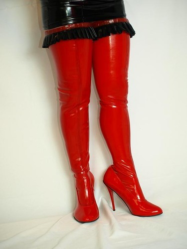 Escarpins bottes vernies pu - vernies,