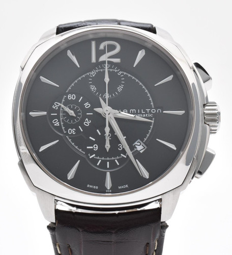 Montre noire automatique pour