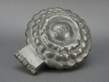 Ancien moule à glace chocolat massepain Old ice cream mold Alte Eisform 01