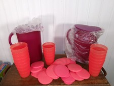 Tupperware 2 PICHETS 2.1L rose