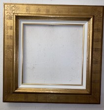 Cadre 40x40 Feuillure  Art Plein Bois No Delf Coin Bouche