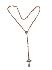 ANCIEN CHAPELET enfant ARGENT