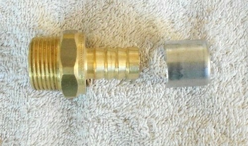 Rehau raccord laiton - , male