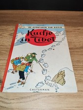 Rare Livré BD Tintin au Tibet. Album broché en néerlandais. EO 1960 A Saisir 