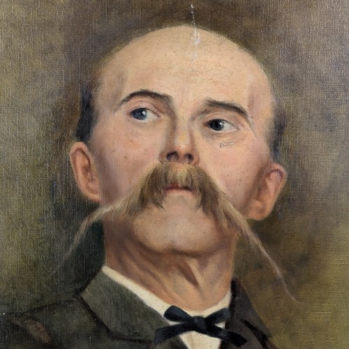 Ancien portrait peinture huile - ancien,