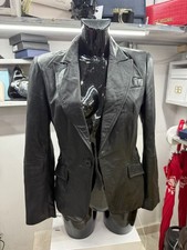 Veste Manteau Zara Femme Cuir Couleur Noir Taille M Code AM150