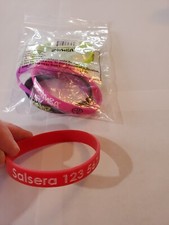 Zumba Fitness Bracelets Rubber