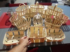 A sauver Lot d'Actuels Cageots à Fraise Idéal Déco Epicerie Bistrot Nid d'Oiseau