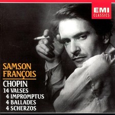 Cd Samson François - Chopin 14 Valses 4 Impromptus 4 Ballades 4 Scherzos (1988)