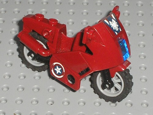 Moto lego marvel super heroes - marvel,