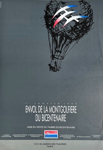 Folon affiche 1989 - -,