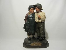 ANCIENNE STATUE EN TERRE CUITE